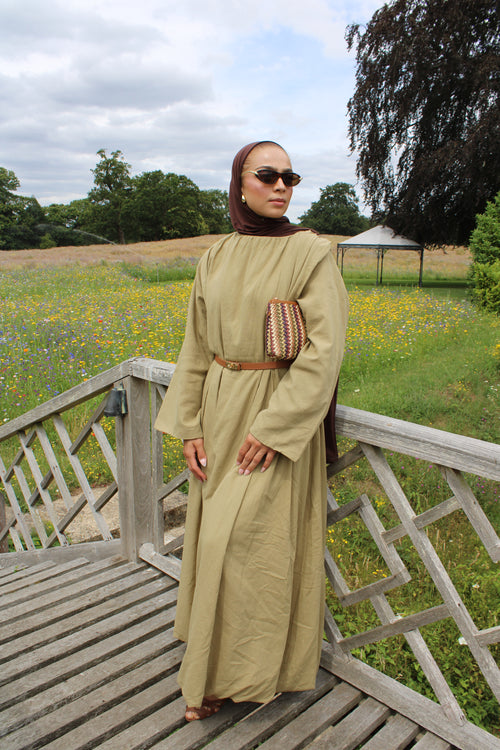 ZAYTUN - Olive Maxi Dress