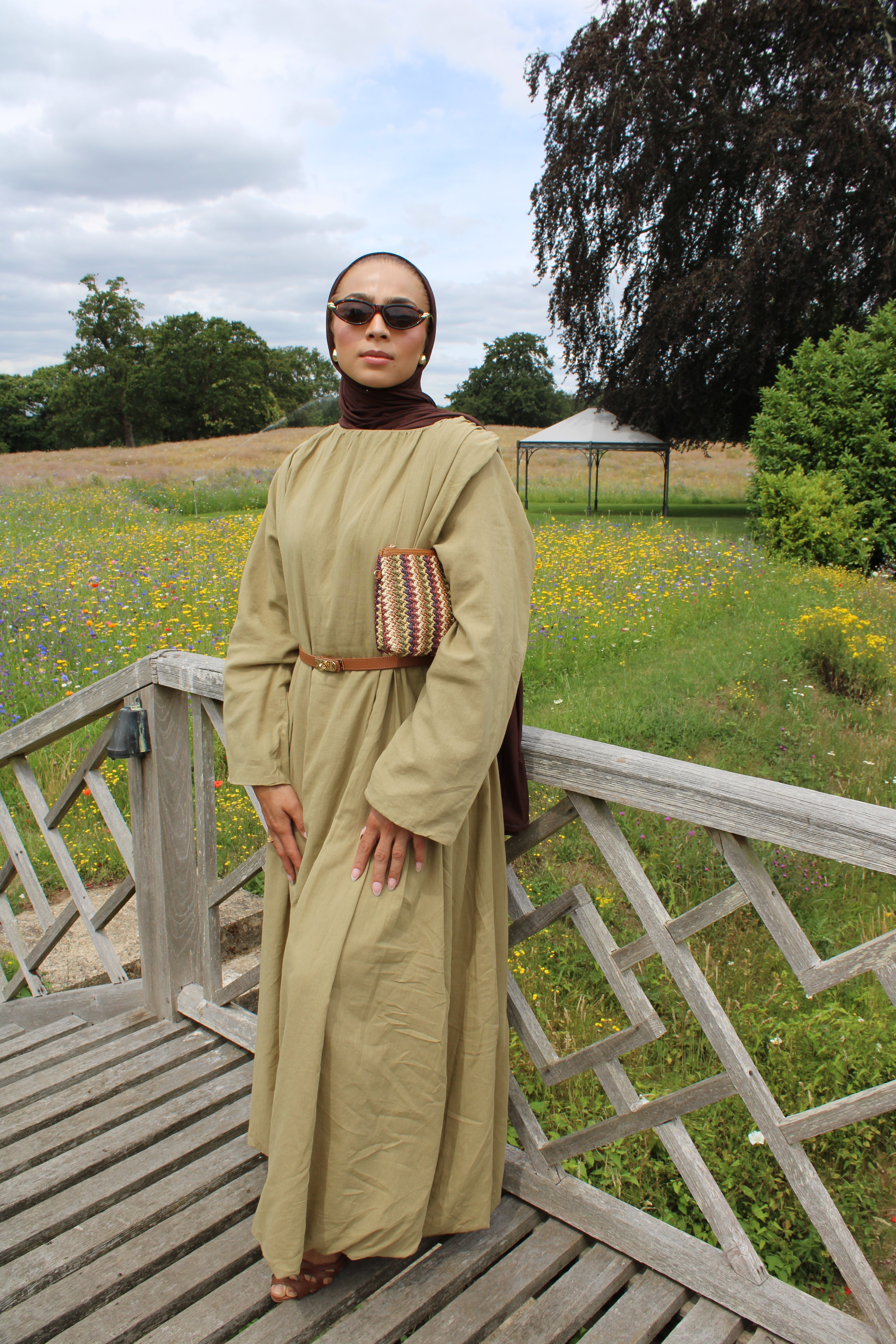 ZAYTUN - Olive Maxi Dress