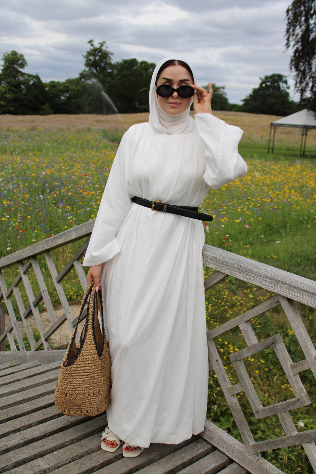 NUR - White Maxi Dress